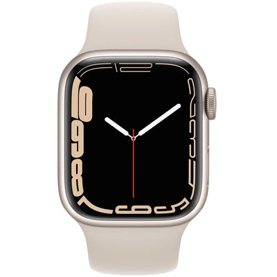 Watch Series 7 41mm GPS + 4G Polarstern Aluminumgehäuse mit Sportarmband Polarstern