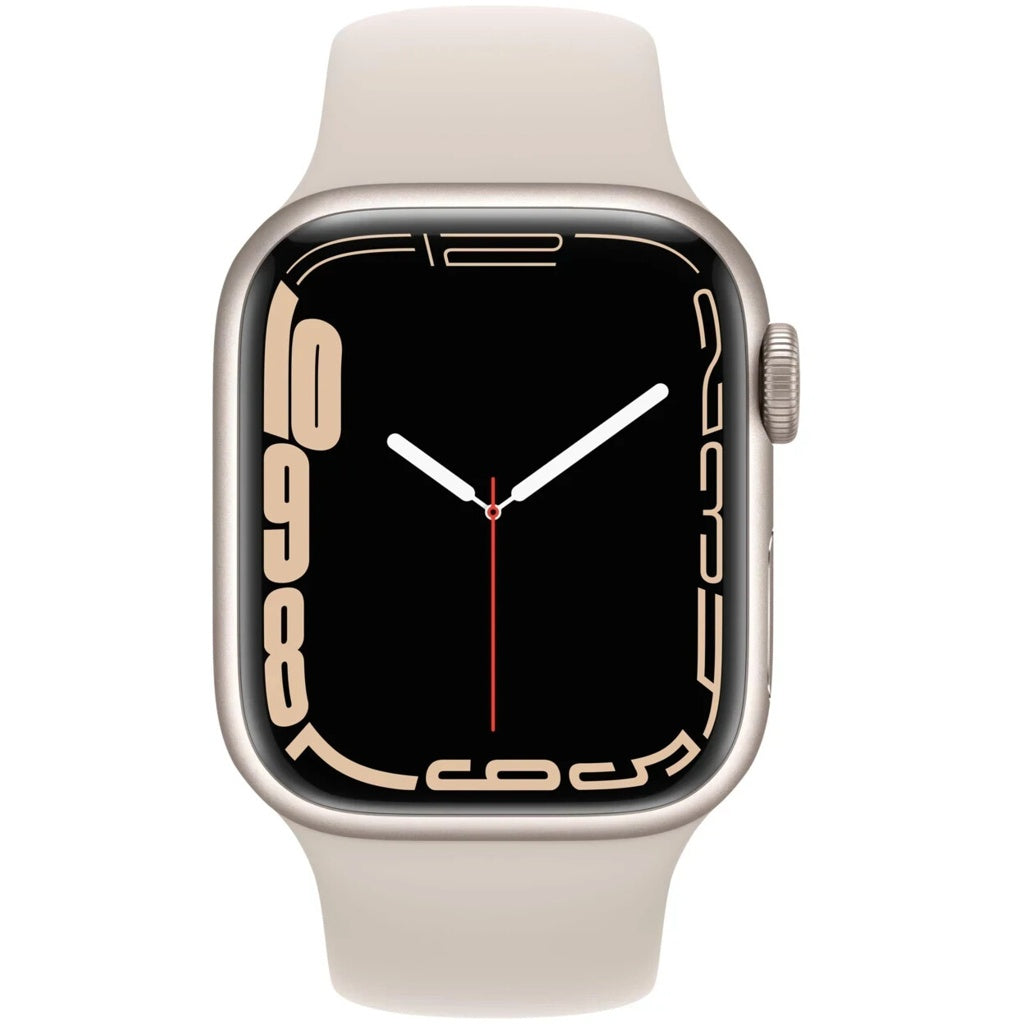Produktbild Smartwatch - Apple Watch Series 7 41mm GPS + 4G Polarstern Aluminumgehäuse mit Sportarmband Polarstern