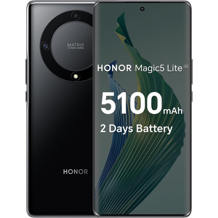 Honor Magic 5 Lite 5G 128GB Midnight Black 6GB RAM