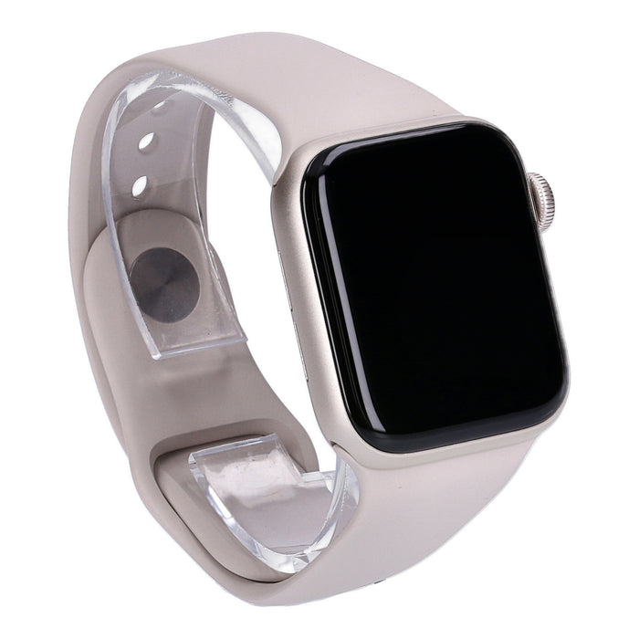 Apple Watch SE 2022 40mm GPS + 4G Polarstern Aluminiumgehäuse mit Sportarmband Polarstern S/M