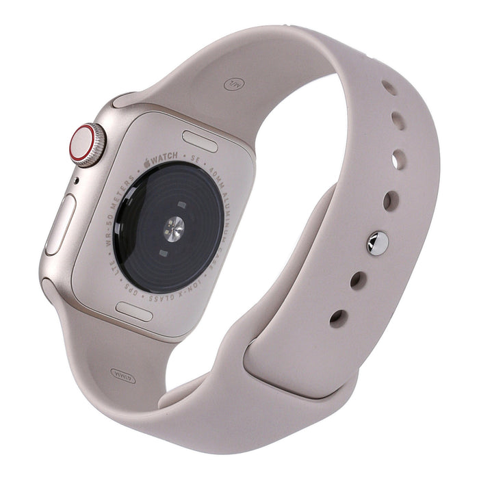 Apple Watch SE 2022 40mm GPS + 4G Polarstern Aluminiumgehäuse mit Sportarmband Polarstern S/M