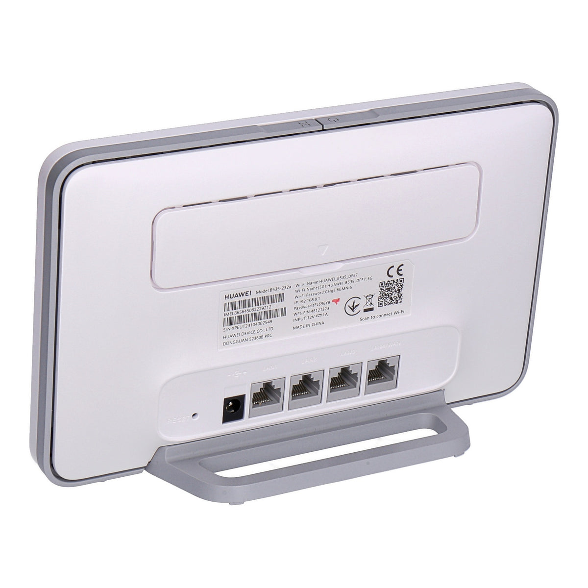 Produktbild Router - HUAWEI B535-232a 4G CPE 3 Router 4G LTE  Dual-Band 2.4/5 Ghz Wi-Fi 5 Weiß