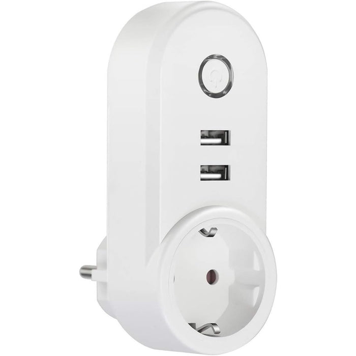 Muvit IO Intelligente WLAN-Steckdose mit 2USB Port