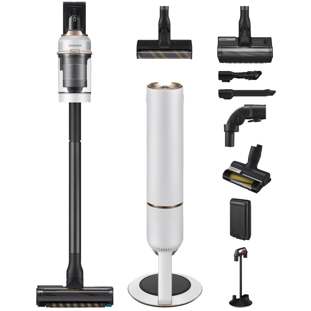 Produktbild Akku-Hand-und Stielstaubsauger - Samsung VS20A95823W/WA Bespoke Jet Pet Akkusauger weiß