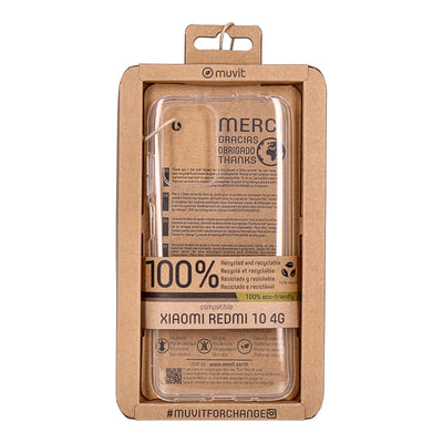 Xiaomi Redmi 10 Mobile Cover Silicon Hülle transparent