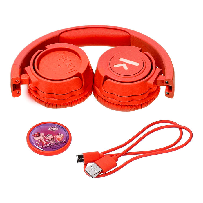 Kekz Der All-In-One Kinder Audioplayer Pini Rot inkl. Cookie Crew Audiochip