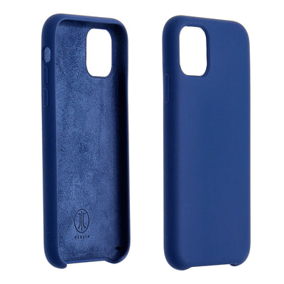 JT Berlin Steglitz MagSafe Silikon BackCase Cobalt Blau passend für Apple iPhone 11