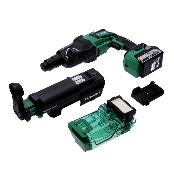 HiKOKI Akku Bohrhammer 18V DH18DPC Brushless 2x Akku und Ladegerät