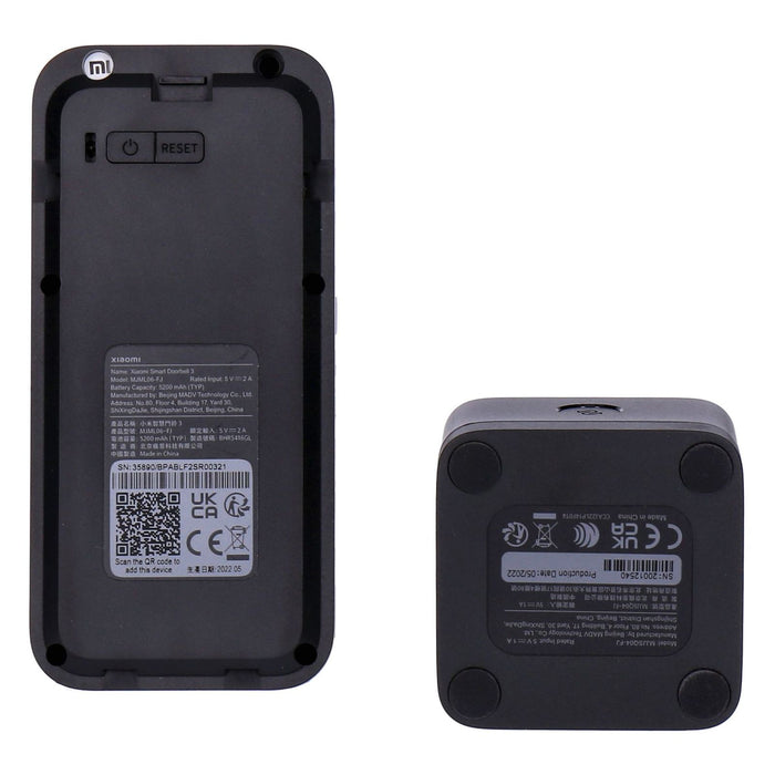 Xiaomi Smart Doorbell 3 kabellose Türklingel mit Kamera schwarz