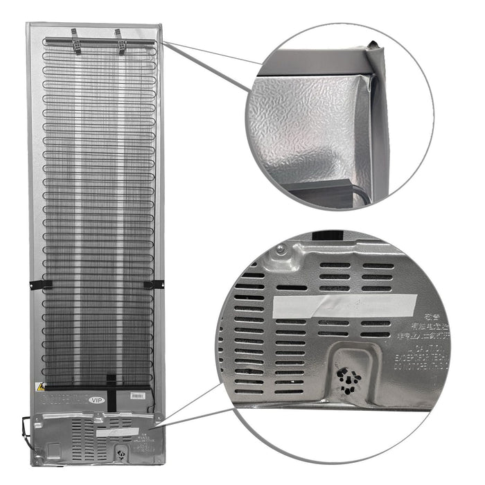 KOENIC KFK 611 A NF IN Kühl-Gefrierkombination freistehend 378L Silber