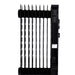 KUMTEL Ölradiator KUM-1225 Elektroheizung 2000 W schwarz