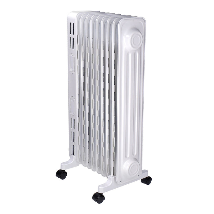 KUMTEL Ölradiator KUM-1225 Elektroheizung 2000 W weiß