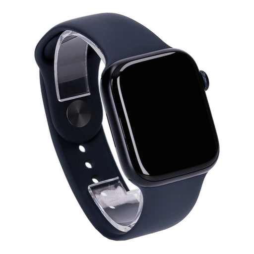 Produktbild Smartwatch - Apple Watch Series 9 45mm GPS + 4G Mitternacht Aluminiumgehäuse mit Sportarmband M/L