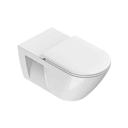 Produktbild Tiefspül-WC - Catalano Sfera 54 Newflush ECO Wand-WC Kombiset WC + Deckel weiß