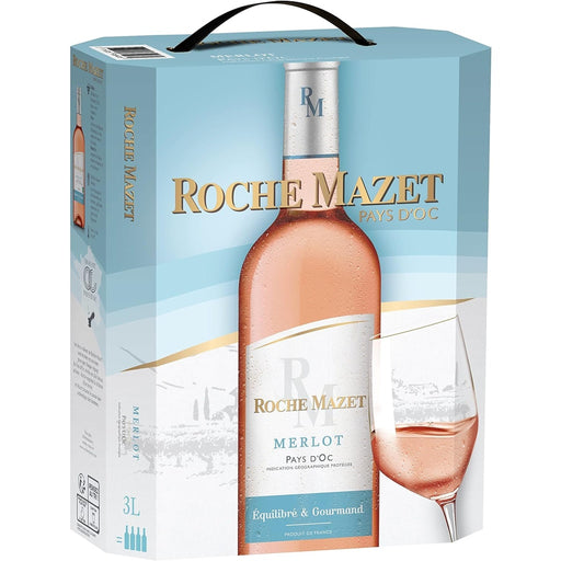 Produktbild Roséwein - Roche Mazet Merlot Roséwein 1 x 3 L