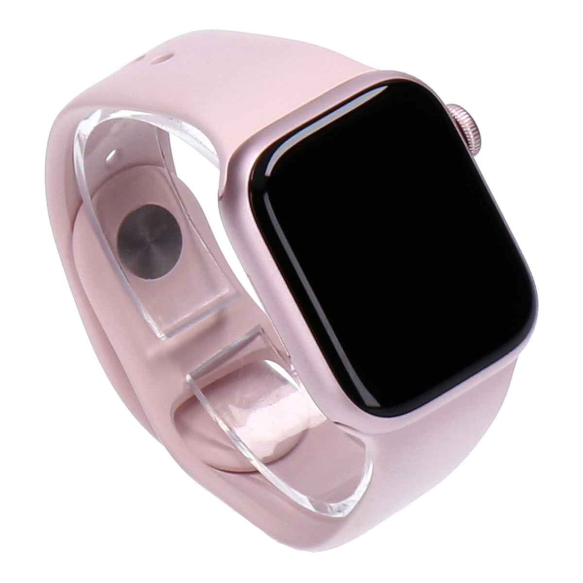 Produktbild Smartwatch - Apple Watch Series 9 41mm GPS + 4G Rosé Aluminiumgehäuse mit Sportarmband Hellrosa S/M