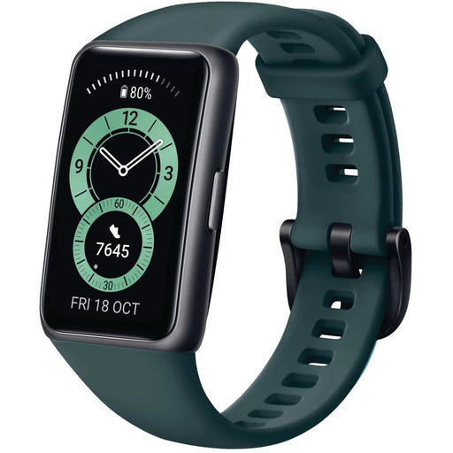 Produktbild Fitnessband - HUAWEI Band 6 Fitness-Tracker Forest Green