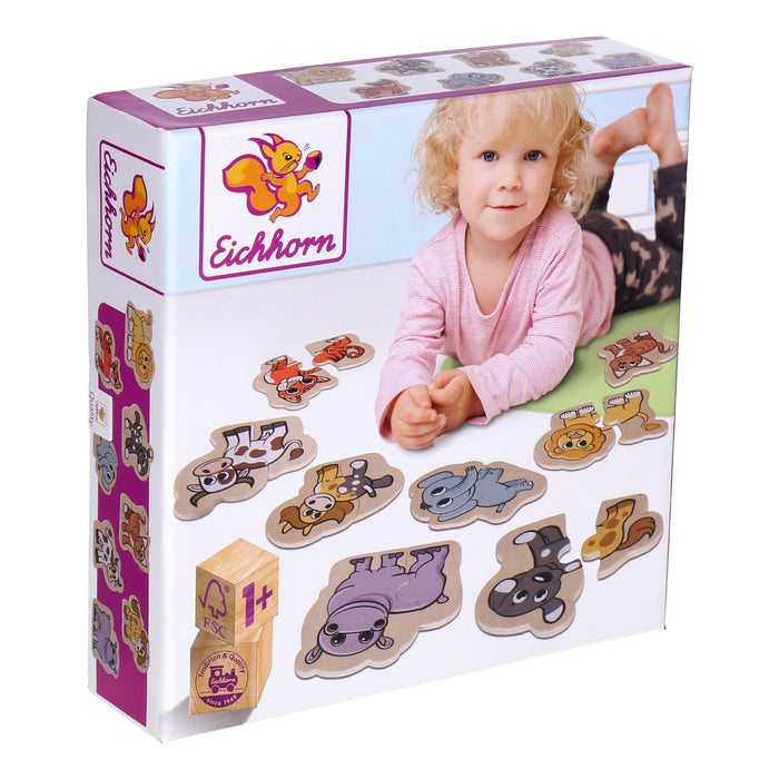 Eichhorn Tierpuzzle 16-tlg Kinderpuzzle