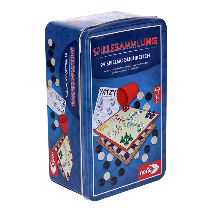 99iger Spielesammlung in Metallbox