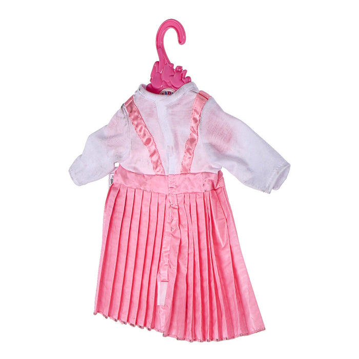 Baby Born Häschenkleid 43 cm rosa Kleid, Faltenrock, Häschengesicht