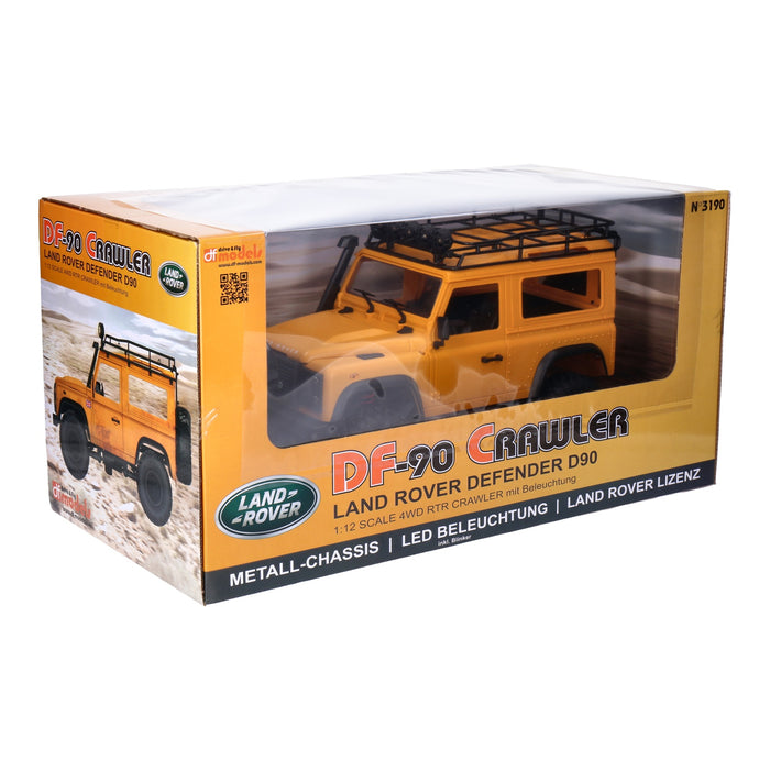 DF Land Rover Defender D90 Crawler - 1:12 - RTR