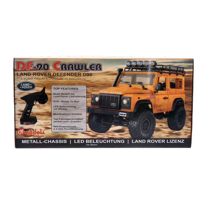 DF Land Rover Defender D90 Crawler - 1:12 - RTR