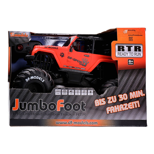Produktbild RC-Monstertruck - DF-Models Jumbo Foot Off Roader 1:10 RTR RC-Car