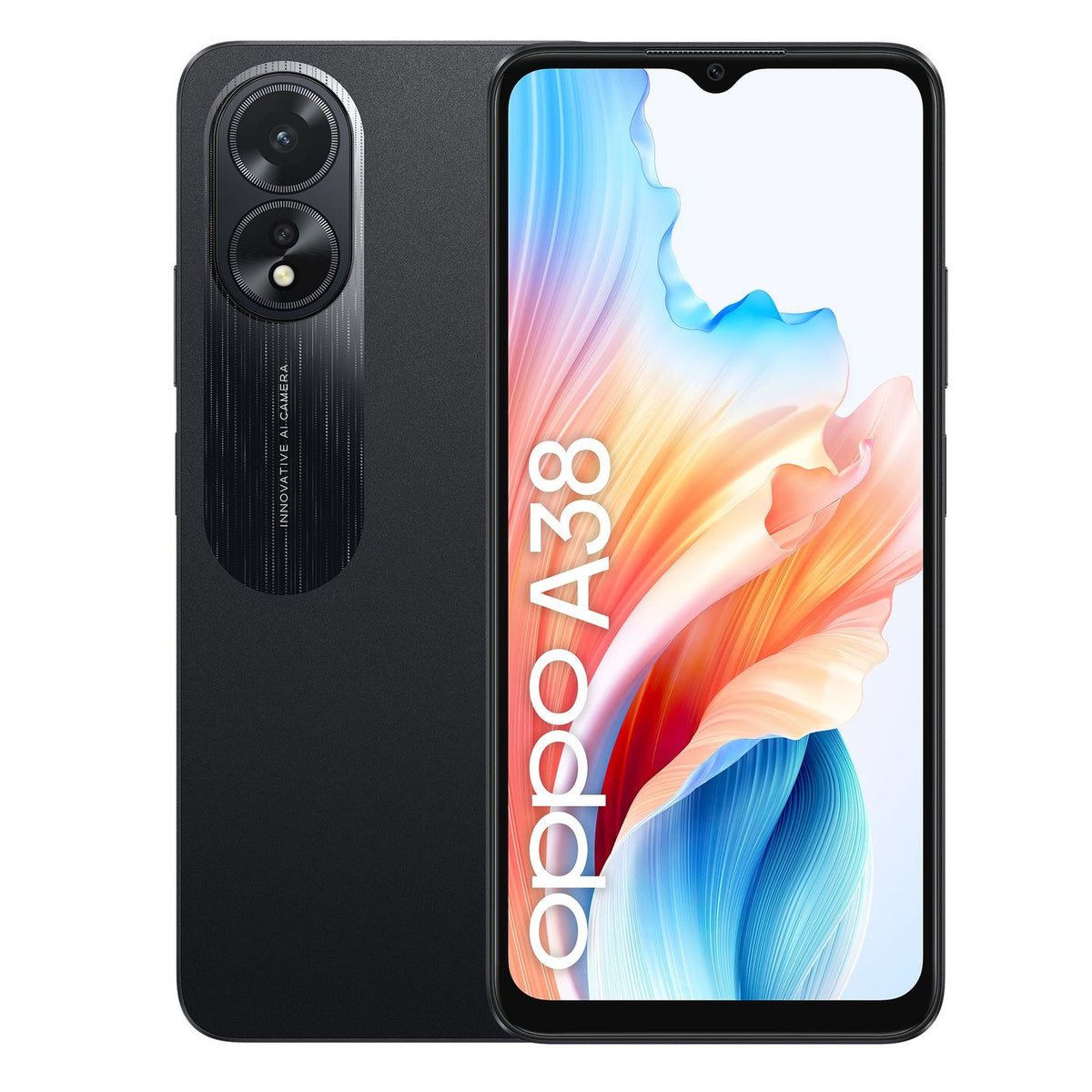Produktbild Smartphone - Oppo A38 Dual-SIM 128GB Glowing Black