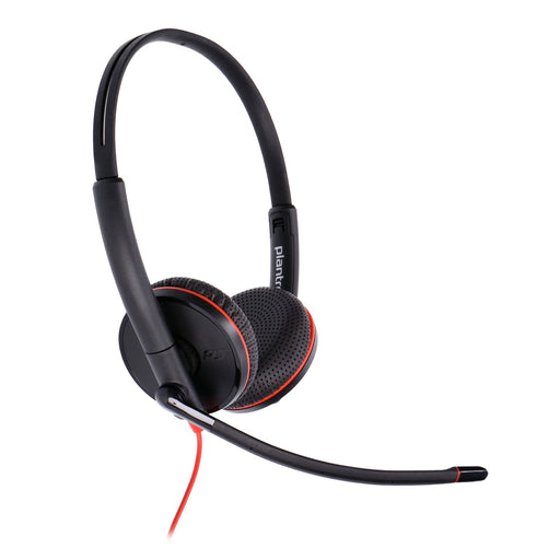 Produktbild Headset - Plantronics Blackwire C3225 Stereo On-Ear-Headset USB-A, Klinke