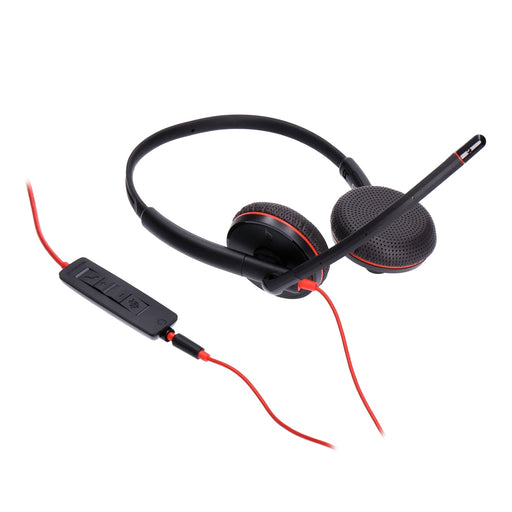Produktbild Headset - Plantronics Blackwire C3225 Stereo On-Ear-Headset USB-A, Klinke