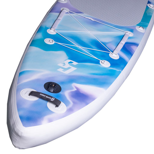 Produktbild Inflatable SUP-Board - Kipu Allrounder 365 aufblasbares Paddelboard 365 x 82 x 15 cm SUP-Board-Set in weiß