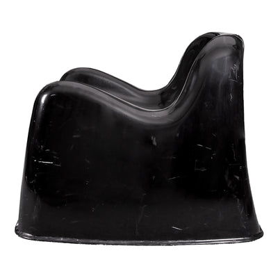 Milano Loungestuhl Toga in schwarz designed by Sergio Mazza