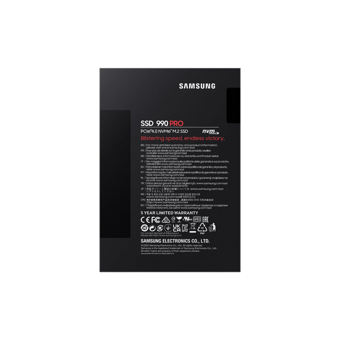 Samsung 990 Pro int. PCIe M.2 NVMe SSD 4TB