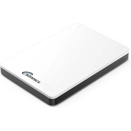 Produktbild externe HDD-Festplatte - Sonnics ext. Festplatte USB 3.0 1TB weiss