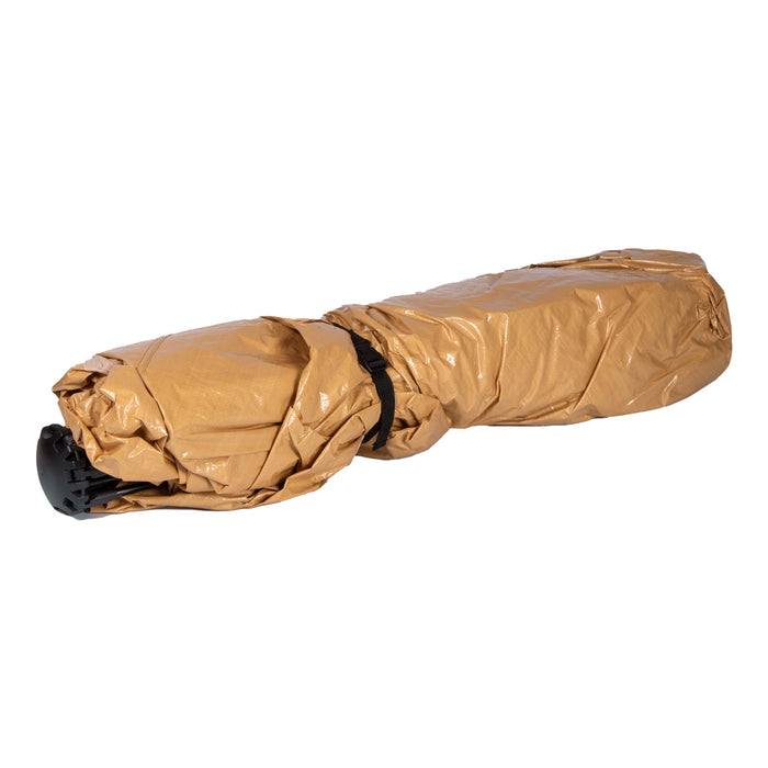 Automatik-Campingzelt Pop-Up Zelt für 3-4 Personen Braun/Beige