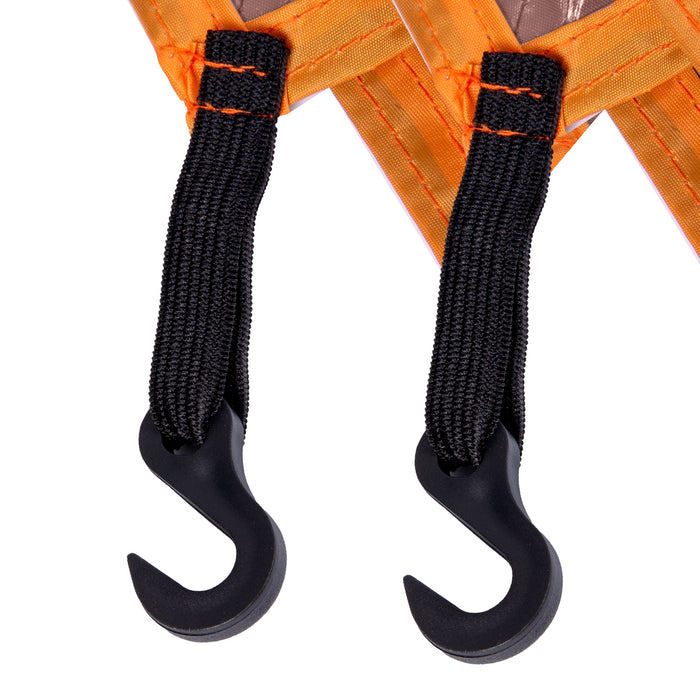 Automatik-Campingzelt Pop-Up Zelt für 3-4 Personen Braun/Beige