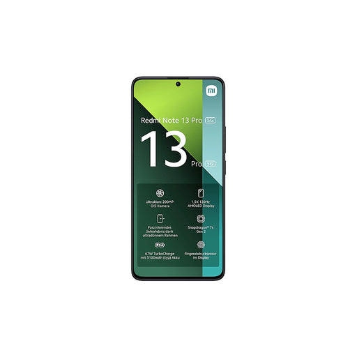 Produktbild Smartphone - Xiaomi Redmi Note 13 Pro 5G 256GB Midnight Black Dual-SIM