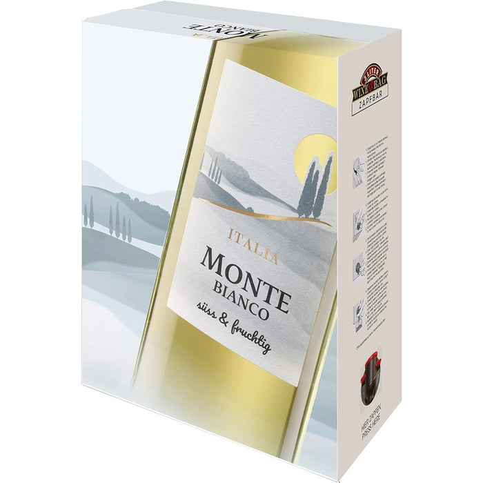 Monte Bianco Weißwein lieblich 1 x 3 L