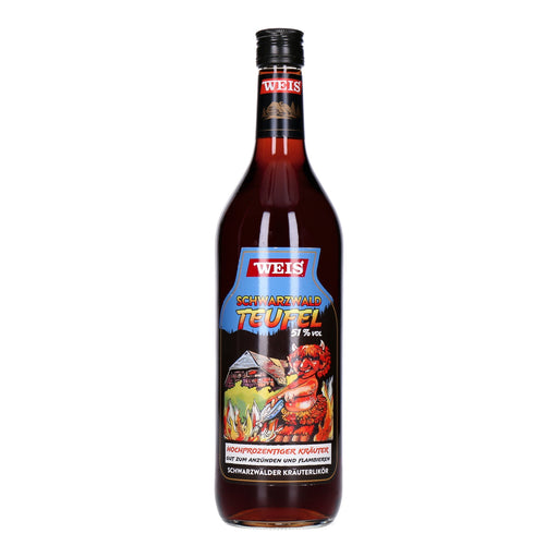 Produktbild Liköre - Weis Schwarzwald-Teufel Kräuterlikör 1 x 1 L