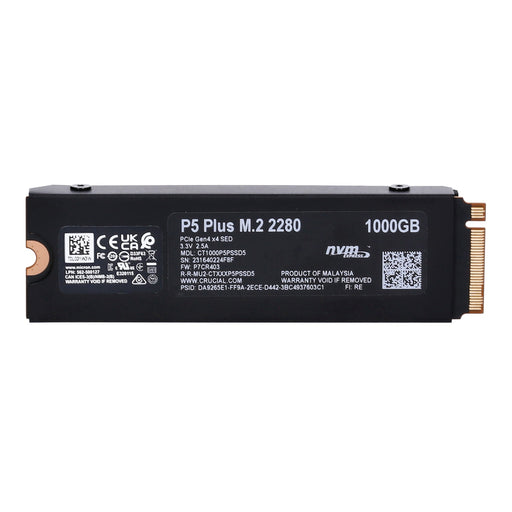 Produktbild interne SSD - Crucial P5 Plus int. PCIe NVMe SSD 2TB