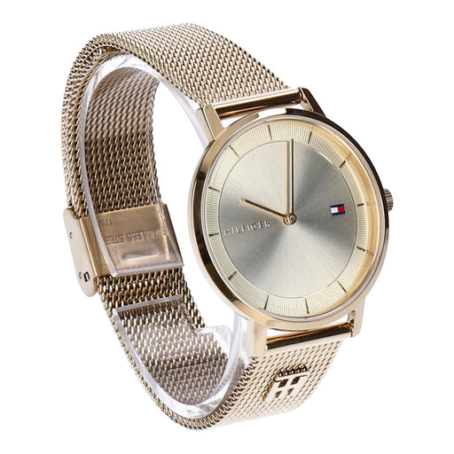 Produktbild Quarzuhr - Tommy Hilfiger Tea Damen Quarzuhr Gold