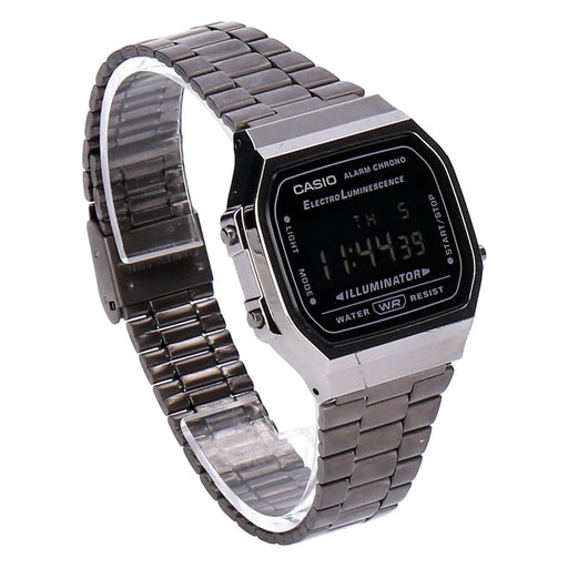 Produktbild Quarzuhr - Casio Vintage A168WEGG-1BEF Anthrazit Edelstahl