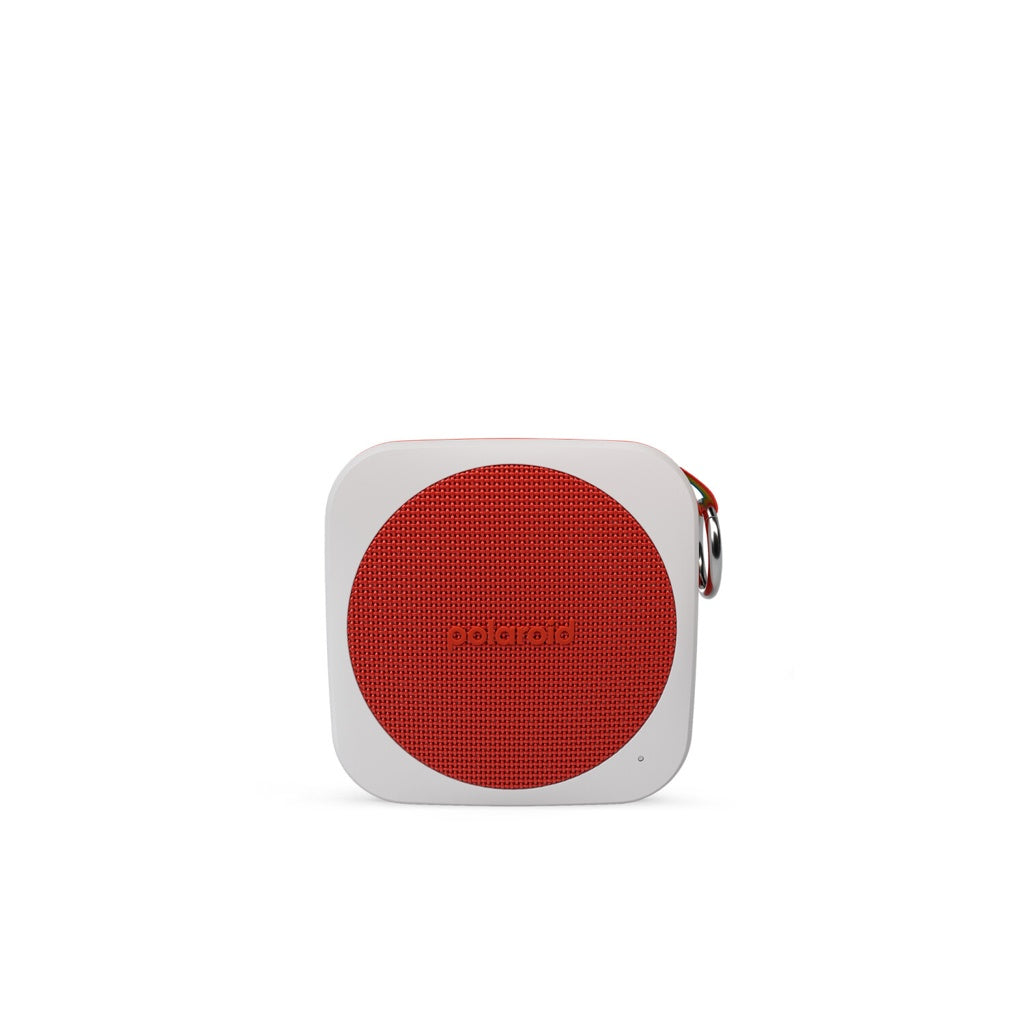 Produktbild Bluetooth-Lautsprecher - Polaroid P1 Music Player Rot Bluetooth Lautsprecher in rot weiß
