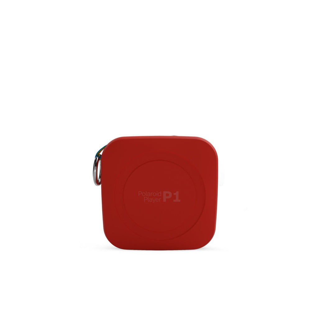 Produktbild Bluetooth-Lautsprecher - Polaroid P1 Music Player Rot Bluetooth Lautsprecher in rot weiß