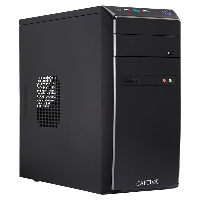 Captiva B5A 21V4 Desktop Tower PC AMD Ryzen 5 -5600G 16GB DDR4 1TB NVMe SSD Win11 Home