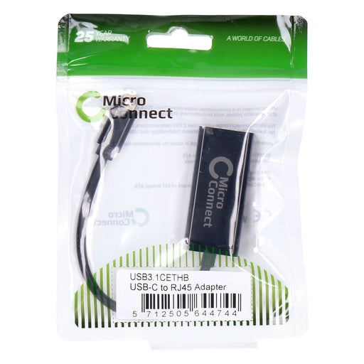 Produktbild Netzwerk-Adapter - MicroConnect USB-C to RJ45 Adapter