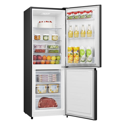 Produktbild Kühl-/Gefrierkombination - Hanseatic Kühl Gefrierkombination HKGK16155CBI Schwarz
