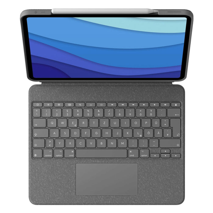 Logitech Combo Touch Tastatur Case für iPad Pro 12 Stellhalterung