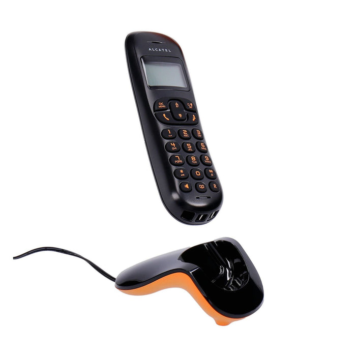 Alcatel C250 Invisibase Schnurlostelefon Schwarz