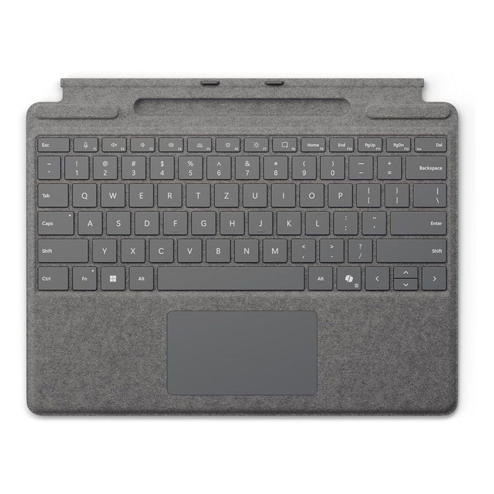 Microsoft Surface Pro Keyboard mit Stiftaufbewahru ng für Surface Pro 8 und Surface Pro 9 grau